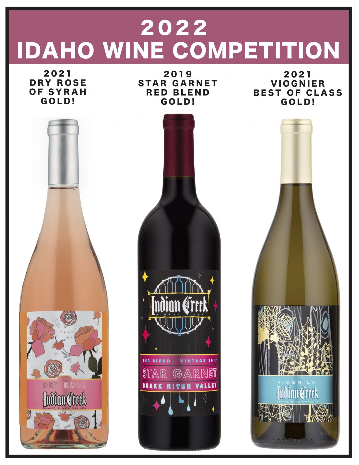 Wine Comp Results! Indian Creek Winery