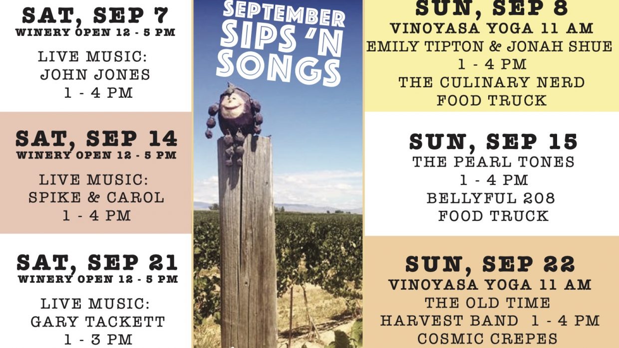 September Sips ‘n Songs